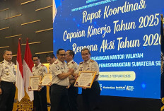 Rakor Ditutup, Lapas Lubuk Linggau Raih Penghargaan Pengamanan dan Intelijen Terbaik