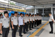Kalapas Narkotika Muara Beliti Tekankan Disiplin Pakaian Dinas Pegawai