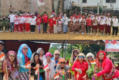 Puncak Peringatan HUT RI 2026, Warga RT 01 Kelurahan Sumber Agung Gelar Lomba Gerak Jalan 