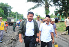 Gubernur Sumsel Herman Deru Sebut Truk ODOL Penyebab Jalan Rusak di Ruas Muara Beliti – Sekayu