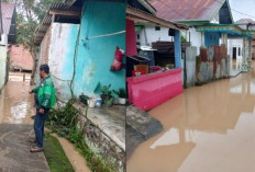 Banjir Landa Lubuk Linggau, Puluhan Kepala Keluarga Terdampak