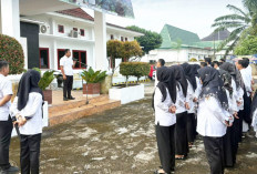 Tingkatkan Kinerja Aparatur dan Kualitas Pelayanan, Kantor ATR/BPN Musi Rawas Gelar Apel Pagi Rutin