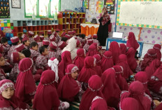 RA Darussalam Lubuk Linggau Giatkan Pesantren Ramadan, Kenalkan Puasa Kepada Anak-Anak