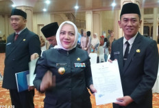Lantik 8 Pejabat Eselon II Musi Rawas, Ini Pesan Bupati Ratna Machmud