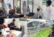 Tetap Aktif di Bulan Suci Ramadan, Warga Binaan Giatja Lapas Narkotika Muara Beliti Terus Berkarya