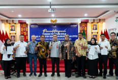 PPPK Kantor Pertanahan Musi Rawas Teken Adendum Kontrak Kerja di Kanwil BPN Sumsel