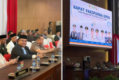 Lapas Lubuk Linggau Hadiri Rapat Paripurna DPRD dalam Rangka HUT ke-25 Kota Lubuk Linggau 