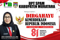 UPT SPAM Muratara Mengucapkan Dirgahayu Kemerdekaan Republik Indonesia ke-81