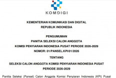 Syarat Ikut Seleksi Calon Anggota KPI Pusat Periode 2026-2029, Buruan Daftar