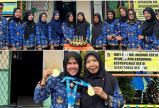 Keren, Guru SD Negeri 26 Lubuk Linggau Borong Medali Kejurprov 2026: Kepsek Beri Apresiasi 