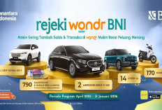 Rejeki Wondr BNI 2026: Kesempatan Terakhir Raih Hadiah Mobil Mewah hingga Gadget