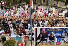 Peringatan Maulid Nabi di SD Negeri 42 Lubuk Linggau Diwarnai Sholat Istisqa Bersama