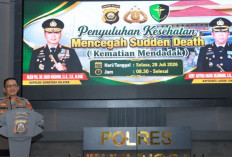Polres Lubuk Linggau Sosialisasikan Pencegahan Kematian Secara Mendadak