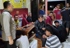 Terlibat Tawuran di Perumnas Rahmah Lubuk Linggau, 6 Pelajar Ditangkap dan Disuruh Sungkem