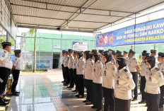 Kalapas Narkotika Muara Beliti Tekankan Pentingnya Disiplin dan Profesionalisme dalam Bertugas