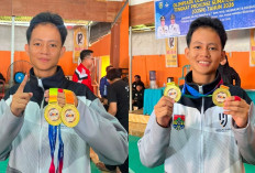 2 Medali Emas Disabet M. Qibran Alfarabi pada O2SN Tingkat Provinsi Wakili Lubuk Linggau