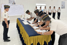 Perkuat Integritas, Lapas Lubuk Linggau Teken Pakta Integritas dan Komitmen Bersama