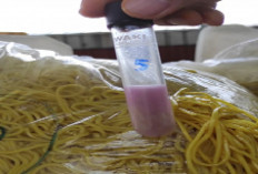 Polisi Gerebek Pabrik Mie Kuning di Belalau Lubuk Linggau, Katanya Baru Beroperasi Seminggu