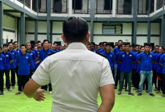 Tanamkan Disiplin dan Jiwa Nasionalisme, Warga Binaan Lapas Lubuk Linggau Ikuti Apel Pembinaan
