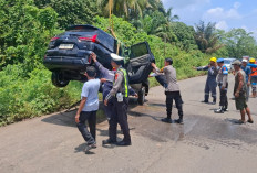 Kronologis Mobil Rombongan Bank Mandiri Terjun Jurang di Jalur Musi Rawas PALI