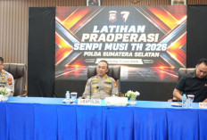 Operasi Senpi Musi 2026 Dimulai, Kapolda Sumsel Tegaskan Senpi Ilegal Ancaman Bagi Keselamatan Warga