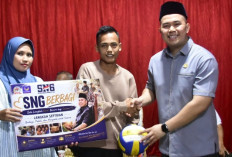 Reses II Tahun 2026 di Kelurahan Rahma, Septrian Nugraha Gunawan Berikan Bantuan, Dukung SNG Merdeka Cup 2026 