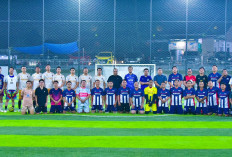 Lapas Lubuk Linggau dan BRI Gelar Fun Game Mini Soccer, Pererat Kebersamaan dan Sinergi