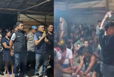 Polres Lahat dan BNNK Empat Lawang Gerebek Cafe di Lahat, 9 Orang Diamankan