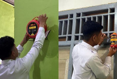 Lapas Narkotika Muara Beliti Pasang APAR di Titik Strategis untuk Tingkatkan Kesiapsiagaan