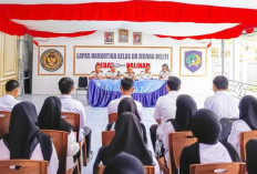 Pejabat Struktural Lapas Narkotika Muara Beliti Berikan Pengarahan dan Sosialisasi kepada Peserta Magang