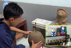 WBP Lapas Narkotika Muara Beliti Sulap Kardus Bekas Menjadi Kerajinan Bernilai Jual