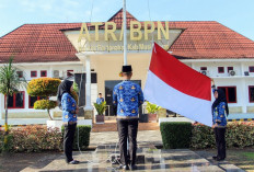 Kantor Pertanahan Musi Rawas Gelar Upacara Peringatan Hari Lahir Pancasila 2026