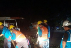 Listrik Sempat Padam, ULP PLN Lubuk Linggau Gerak Cepat Perbaiki Gangguan Kabel Tanah di Petanang