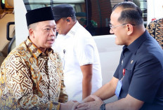 Menteri ATR/BPN Nusron Wahid Kunjungi Sumsel, Hadiri Peresmian Pelabuhan Tanjung Carat