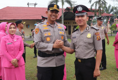 34 Personel Polres Musi Rawas Naik Pangkat, Kapolres: Pangkat Baru Harus Dibarengi Kinerja dan Integritas