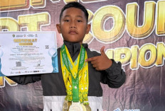 Atlet Renang Lubuk Linggau, Fadhil Logi Pranaja Raih Juara Umum di WDS Aquatik Palembang Funswimming