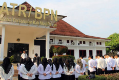 Kantor Pertanahan Musi Rawas Gelar Apel Pagi, Perkuat Evaluasi Kinerja dan Tingkatkan Pelayanan