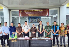 Langkah Nyata Lawan Kejahatan, Lapas Narkotika Muara Beliti Hadiri Pemusnahan Barang Bukti