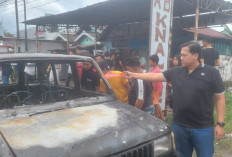 Mobil AB Knalpot Lubuk Linggau Ludes Terbakar, Diduga ini Penyebabnya 