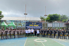 Jelang Nataru 2026, Lapas Narkotika Muara Beliti Gelar Apel Siaga Pengamanan