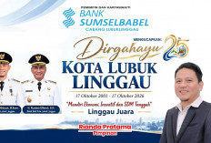 Bank Sumsel Babel Cabang Lubuk Linggau Mengucapkan Dirgahayu Kota Lubuk Linggau ke-25
