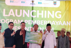 BSI KCP Muara Beliti Resmi Launching Program Pemberdayaan Pesantren di Ponpes Darul Ulum Al-Fatah