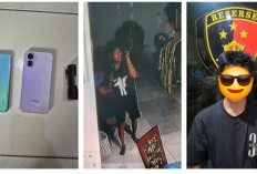 Pencuri di Lubuk Linggau Terekam CCTV Masuk Melalui Plafon, Dini Hari Beraksi, Siang Ditangkap