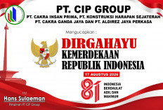 PT CIP GROUP Mengucapkan Dirgahayu Kemerdekaan Republik Indonesia ke-81