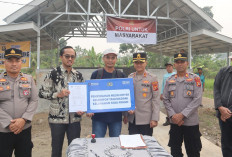 Polres Lubuk Linggau Bersama BRI Serahkan Mesin Pengering Jagung untuk Kelompok Tani Madani