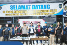 Razia Gabungan Lapas Narkotika Muara Beliti, Polri dan BNN, Tegaskan Komitmen Bersih dari Narkoba