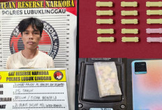 Disergap Polisi, Pengedar Narkotika di Lubuk Linggau Lempar Barang Bukti ke Atap Rumah