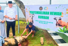 Semangat Idul Adha 2026, Lapas Narkotika Muara Beliti Laksanakan Penyembelihan Hewan Kurban