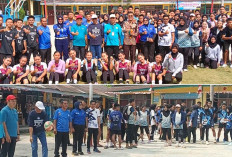 Ajak Generasi Muda Berprestasi, SMK PGRI Lubuk Linggau Gelar Liga Bola Voli Antar Pelajar