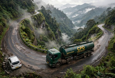 Panduan Aman Mengemudi di Tikungan Ekstrem Sumatera Saat Papasan Truk Muatan Berat